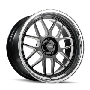 Ridler – 611 – Black – 17″x7″ 0mm – Summer Wheels – 611-7765GBMD
